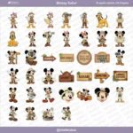 kit-de-papel-digital-mickey-safari