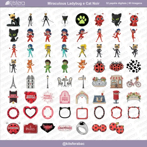 kit-de-papel-digital-miraculous-ladybug