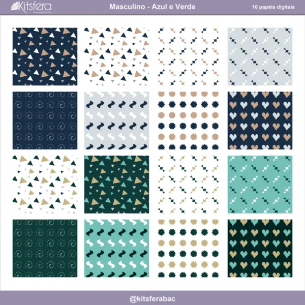 kit-papel-digital-masculino-azul-e-verde