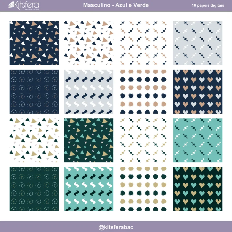kit-papel-digital-masculino-azul-e-verde