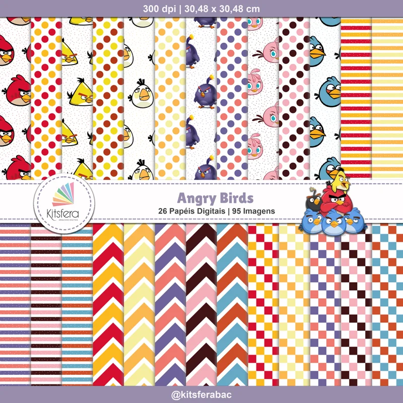 Papel Digital Angry Birds