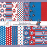 Papel Digital Capitão América