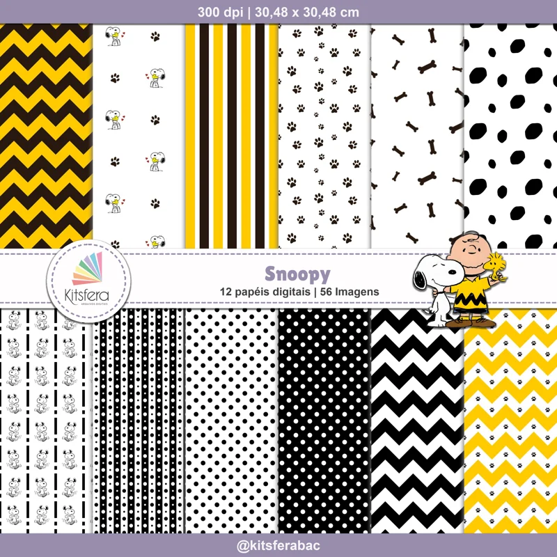 Papel Digital Snoopy