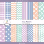 Papel Digital Tons Pastéis