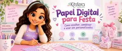 Papel Digital para Festa