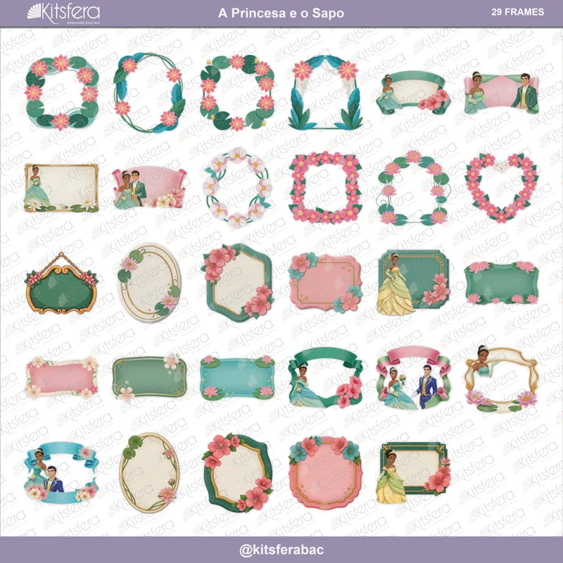 kit-de-frames-a-princesa-e-o-sapo